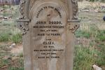 DODDS John -1894 & Eliza -1896