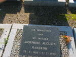 HANEKOM Josephine Augusta 1903-1979