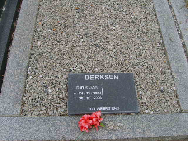DERKSEN Dirk Jan 1923-2008