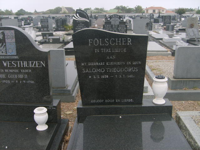 FOLSCHER Salomo Theodorus 1958-1981