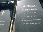 KOCK Pieter Paul, de 1917-1985