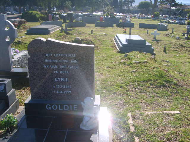 GOLDIE Cyril 1942-1999