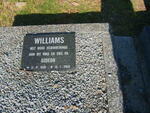 WILLIAMS Gideon 1939-2000
