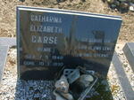 CARSE Catharina Elizabeth 1940-1990