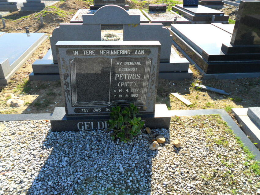 GELDENHUYS Petrus 1927-1992