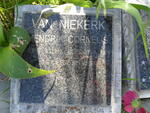 NIEKERK Hendrik Cornelis, van 1919-1999