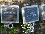 ZYL Jan Antonie, van 1919-1997 & Maria Susanna 1918-2002 :: BESTER Mariet 1980-1996