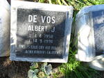 VOS Albert J., de 1950-1998