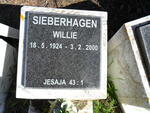 SIEBERHAGEN Willie 1924-2000