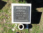 RHOODE Cynthia 1955-2000