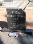 PIENAAR Hendrik Petrus 1924-1993