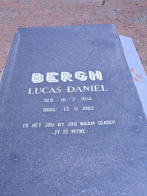 BERGH Lucas Daniël 1914-1983