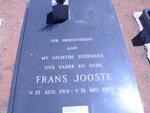 JOOSTE Frans 1919-1983