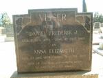 VISSER Daniel Frederik J. 1874-1960 & Anna Elizabeth 18787-1966