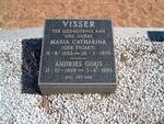VISSER Andries Gous 1898-1983 & Maria Catharina THIART 1885-1970