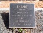 THEART Christiaan B. 1899-1976 & Johanna A.C. 1911-1996