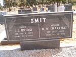 SMIT J.J. 1903-1983 & M.W. 1905-1992