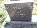 JOUBERT Lily 1921-1978