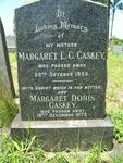 CASKEY Margaret L.C. -1950 & Margaret Doris -1979