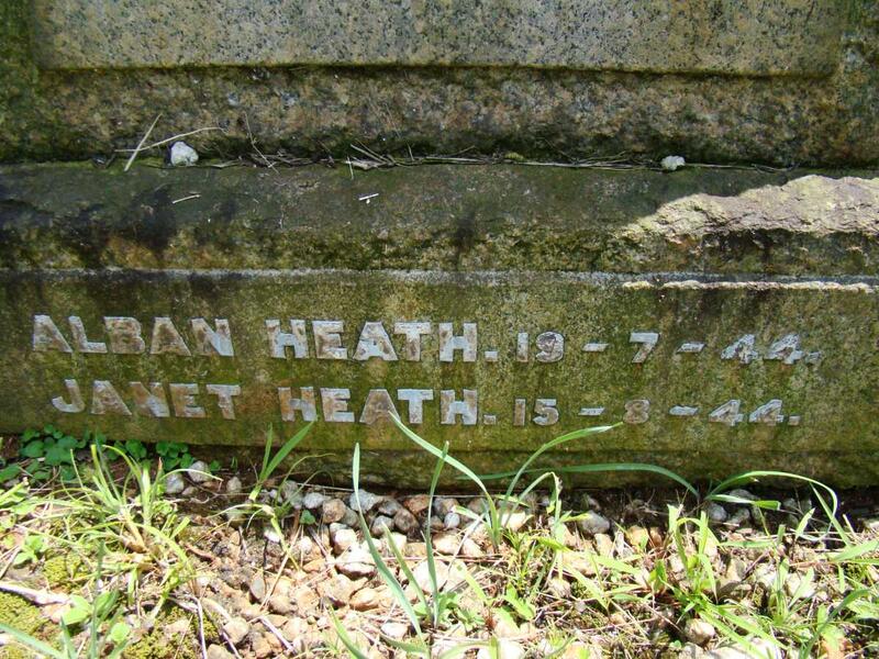 HEATH Alban -1944 & Janet -1944