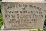 FIELD Anna Sophia 1863-1931