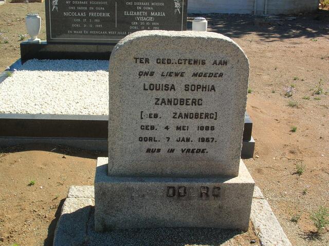 ZANDBERG Louisa Sophia nee ZANDBERG 1886-1957