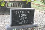 LOUW Adriaan J. 1859-1935 :: LOUW Adriaan J. 1917-1917 :: LOUW Charlotte Louise 1896-1970 :: LOUW Maria J. nee ROWAN 1860-1920