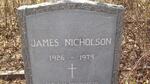 NICHOLSON James 1926-1975