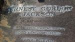 JACKSON Ernest Gordon 1884-1965
