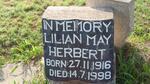 HERBERT Lilian May 1916-1998