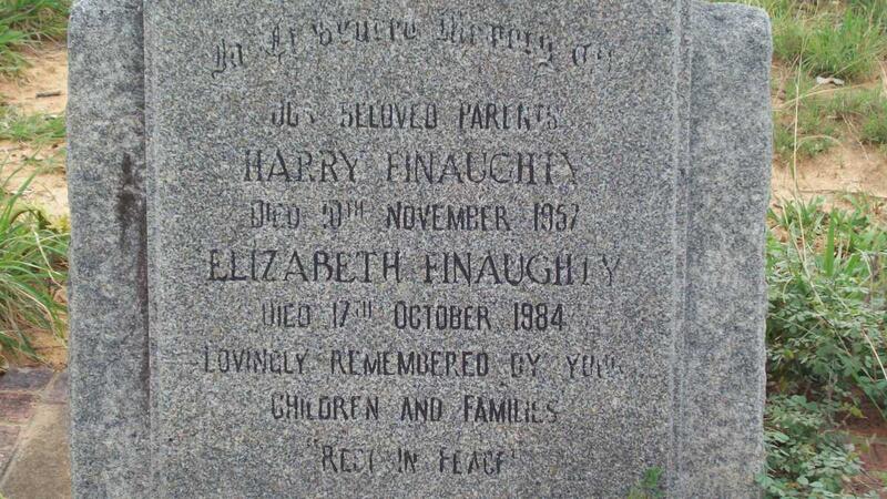 FINAUGHTY Harry -1957 & Elizabeth -1984