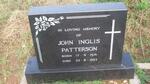 PATTERSON John Inglis 1916-1993