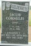 GELDENHUYS Jacob Cornelis 1938-2006
