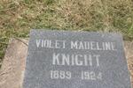 KNIGHT Violet Madeline 1889-1924