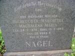 NAGEL Huibrechta Margritha Magdalena Maria 1878-1949