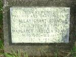 ADAMS Allan Grant 1900-1983 & Margaret Isabella 1901-1990