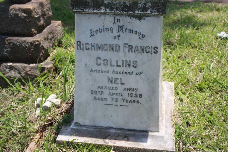 COLLINS Richmond Francis -1958