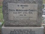 CUBITT Cecil Muschamp -1939