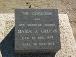 CILLIERS Maria J. 1887-1963