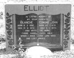 ELLIOT Edmund John 1872-1949 & Blanche 1892-1973