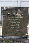 MANNING Wallace 1935-2002