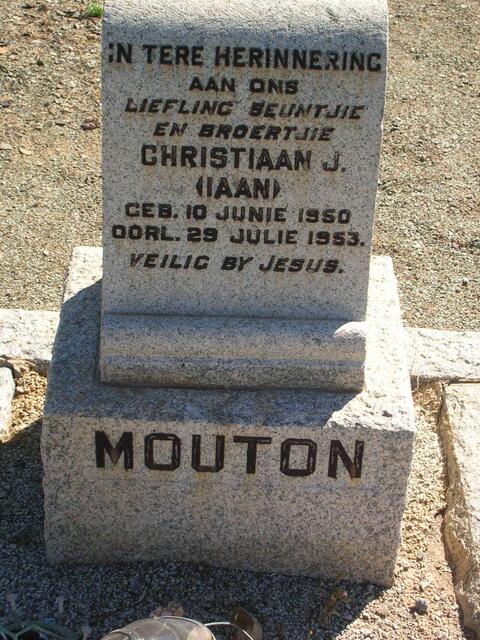 MOUTON Christiaan J. 1950-1953