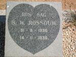 ROSSOUW B.W.  1936-1936