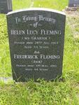 FLEMING Frederick -1983 & Helen Lucy GRAHAM -1964