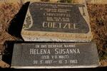 COETZEE Christoffel 1879-1959 & Helena Susanna V.D.WALT 1887-1963