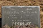 FINDLAY William Reid 1917-1974 & Anna Petronella 1917-