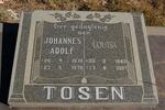 TOSEN Johannes Adolf 1932-1978 & Louisa 1940-2007