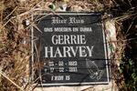 HARVEY Gerrie 1923-1991