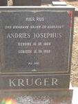 KRUGER Andries Josephus 1906-1968