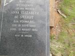 SWARDT Anna Elizabeth, de nee VERMAAK 1868-1942